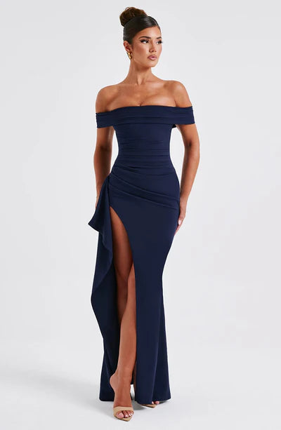Slim Sleeveless High Split Midi Dress