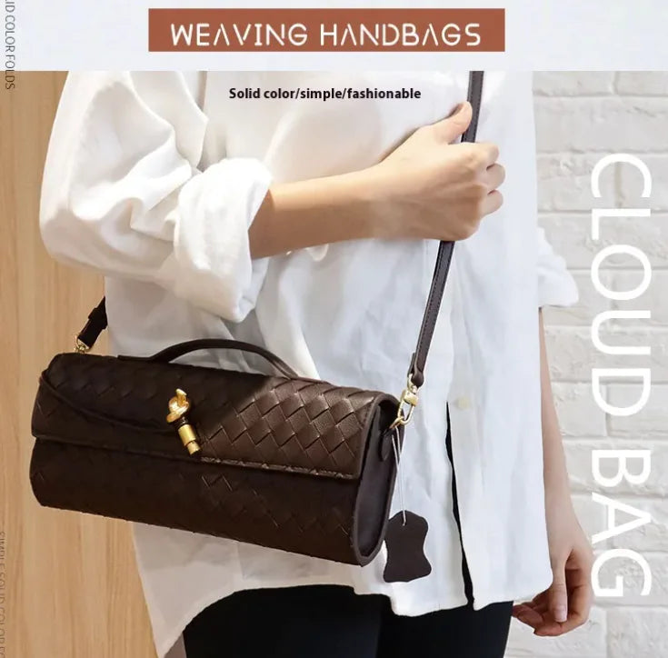Woven Fashion Crossbody and Shoulder Clutch