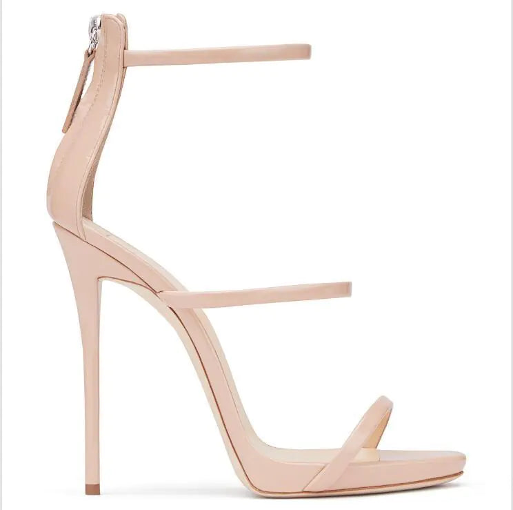 Patent Leather Catwalk High Heel Sandals