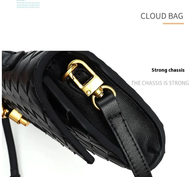 Woven Fashion Crossbody and Shoulder Clutch