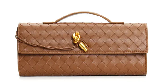 Woven Fashion Crossbody and Shoulder Clutch