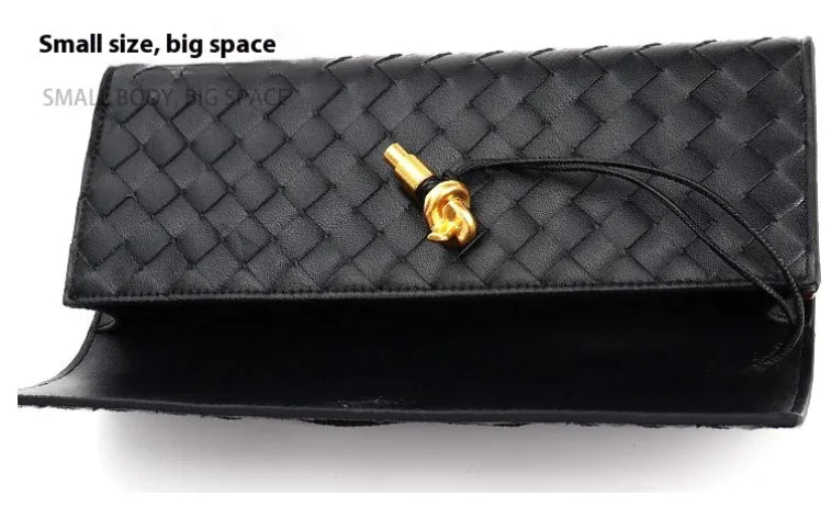Woven Fashion Crossbody and Shoulder Clutch