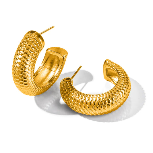 Parisian Inspired Gold Lolo Earrings