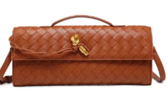 Woven Fashion Crossbody and Shoulder Clutch