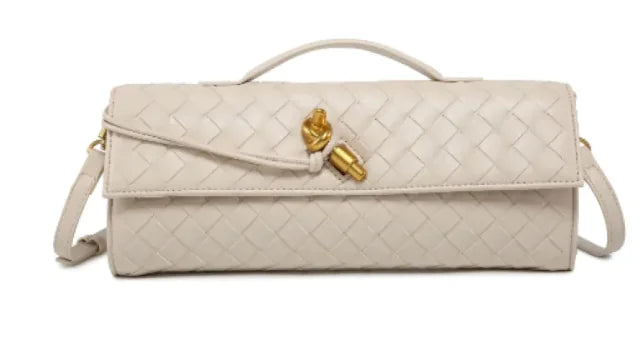 Woven Fashion Crossbody and Shoulder Clutch