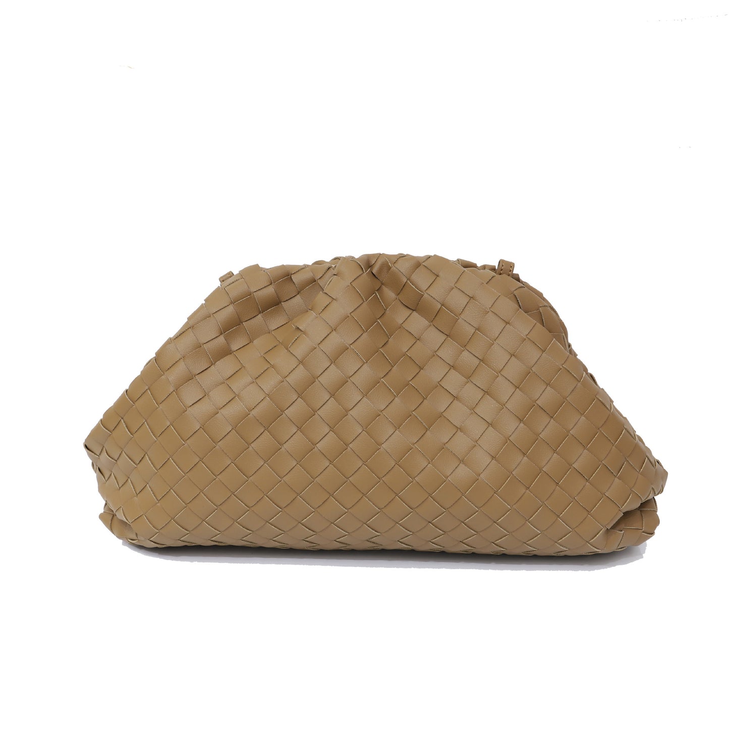Woven Cloud Mini Dumpling Shoulder Bag