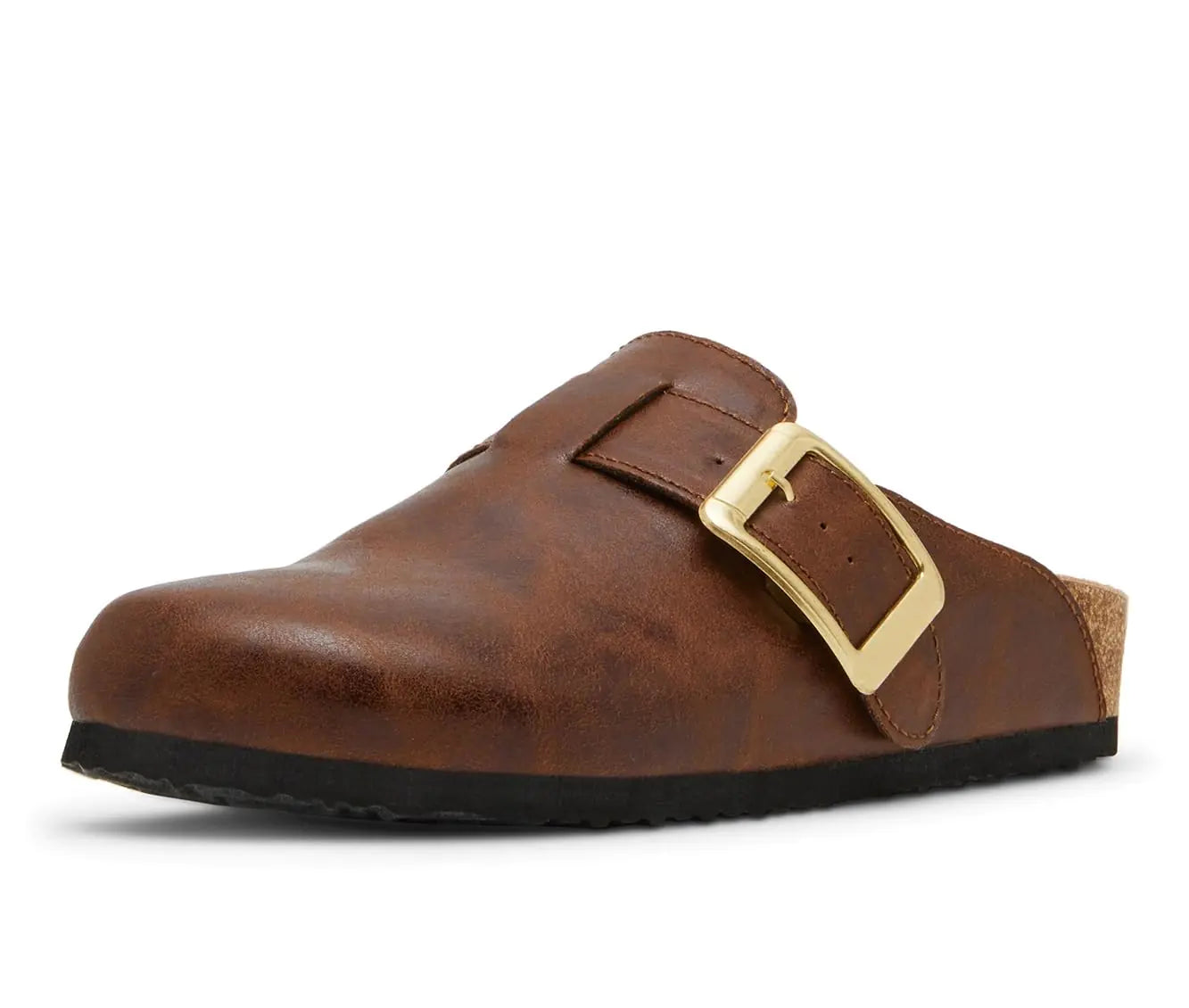 Madden Girl Prim Brown Clog Sandal