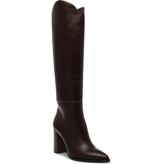 Steve Madden Bixby Dark Brown Knee Boot
