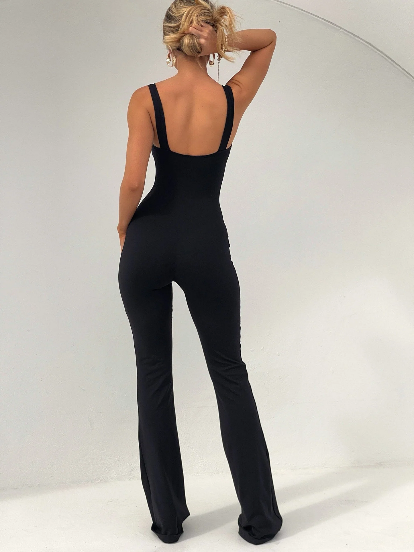 Lace Chest Cup Sling Jumpsuit