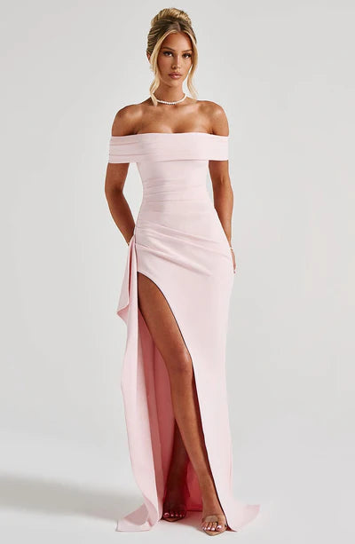 Slim Sleeveless High Split Midi Dress