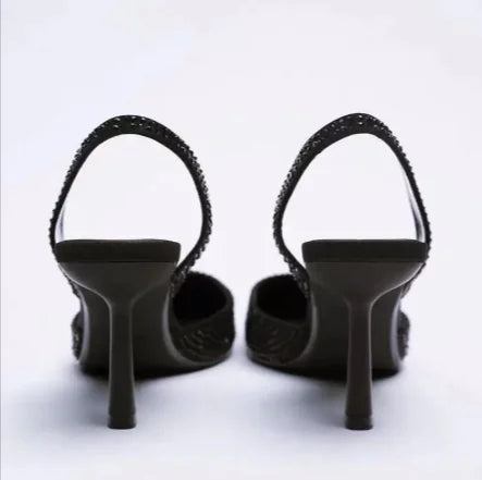 Classic Pointed Toe Microfiber High Heels