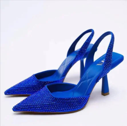 Classic Pointed Toe Microfiber High Heels