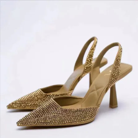 Classic Pointed Toe Microfiber High Heels