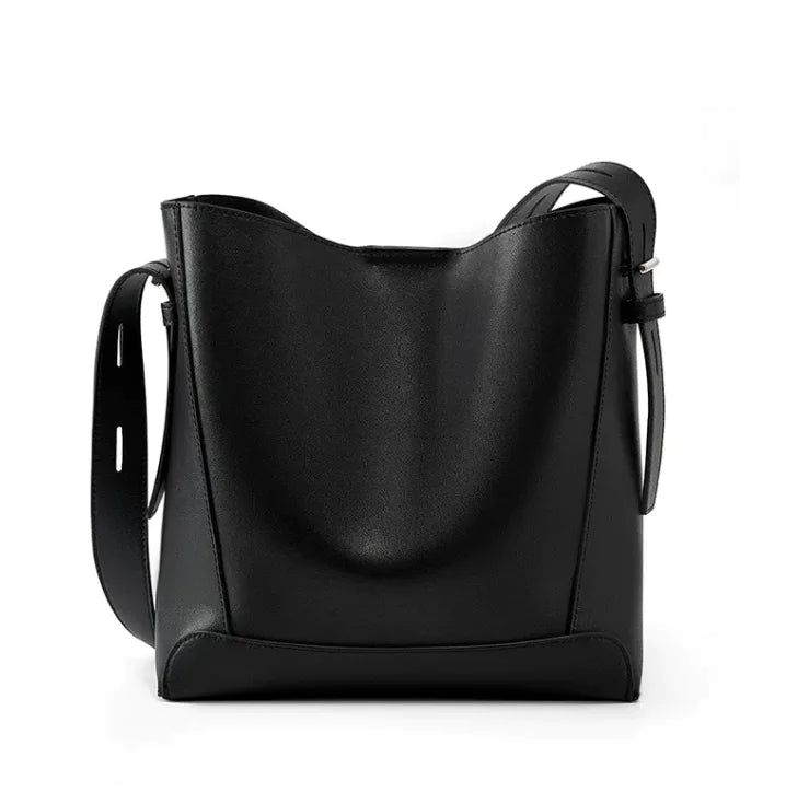 Genuine Cowhide Leather Shoulder Bag Women