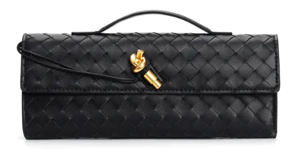 Woven Fashion Crossbody and Shoulder Clutch