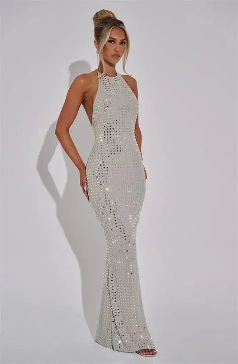 Backless Slim Long Formal Evening Dress