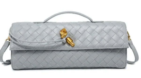 Woven Fashion Crossbody and Shoulder Clutch