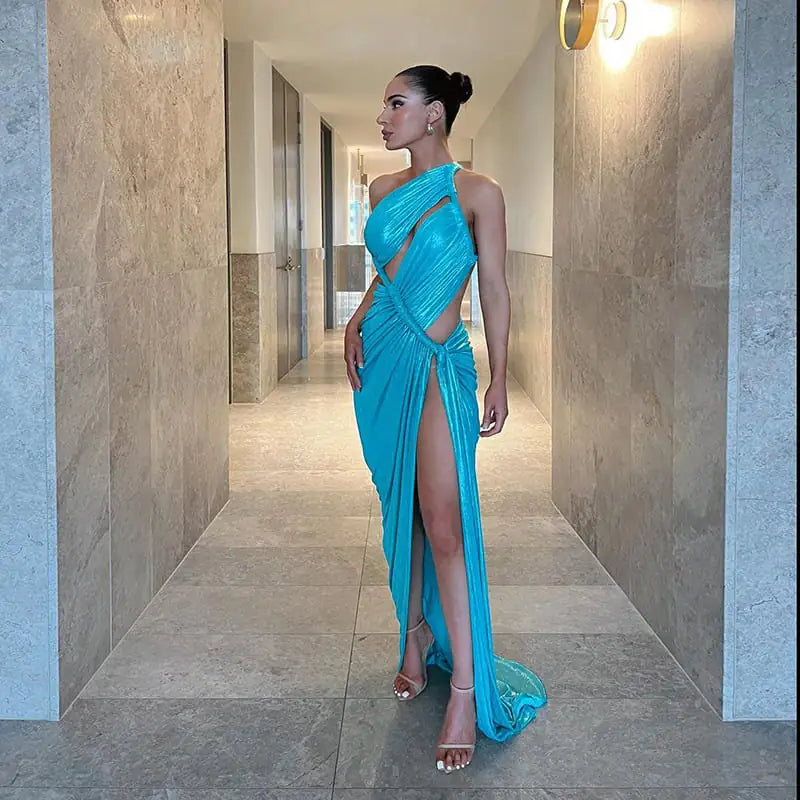 Cutout Backless Slim Sheath Dress